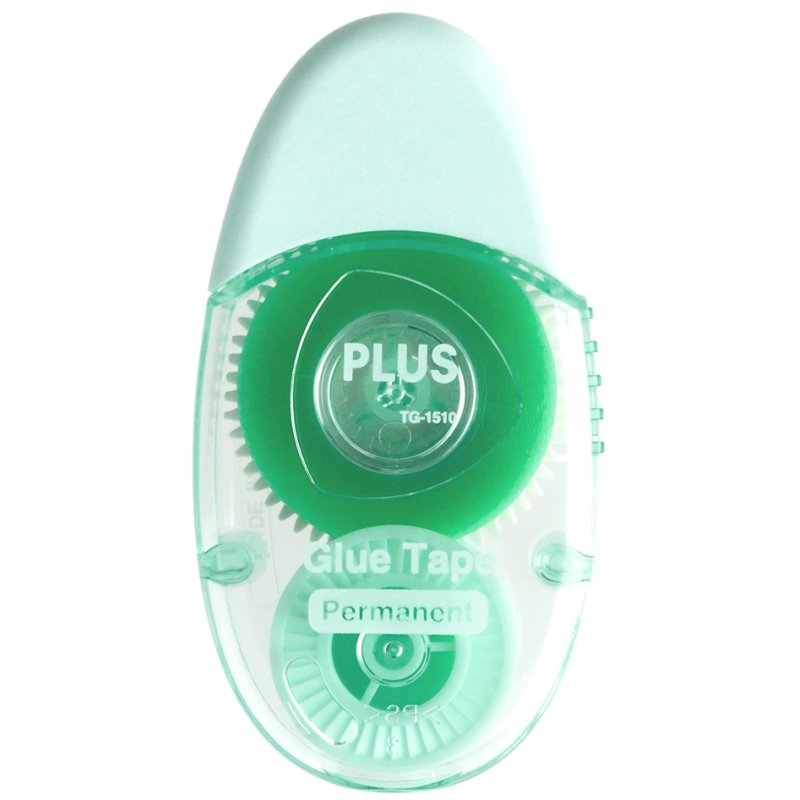 PLUS JAPAN mini correctieroller LE, 6 mm × 12 m, pastelkleuren, 30 stuks